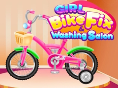 게임 Girl Bike Fix Washing Salon