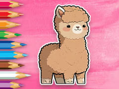게임 Coloring Book: Cute Alpaca