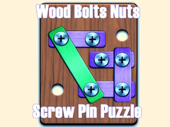 게임 Wood Bolts Nuts Screw Pin Puzzle