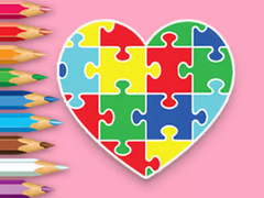 게임 Coloring Book: Heart Jigsaw