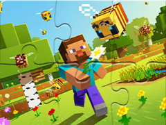게임 Jigsaw Puzzle: Mine Blockman