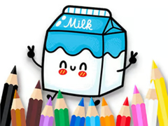 게임 Coloring Book: Milk