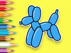 게임 Coloring Book: Balloon Puppy