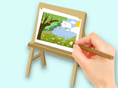 게임 Coloring Book: Paysage Drawing Board