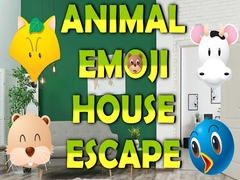 게임  Animal Emoji House Escape