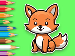 게임 Coloring Book: Baby Fox