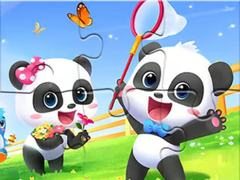 게임 Jigsaw Puzzle: Baby Panda Spring Outing