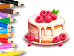 게임 Coloring Book: Berry Cake