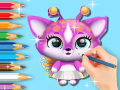 게임 Coloring Book: Cute Fluvsies