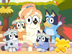 게임 Jigsaw Puzzle: Bluey Sweet Portrait