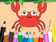 게임 Coloring Book: Happy Crab