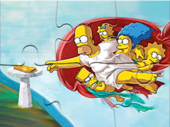 게임 Jigsaw Puzzle: Creation Of Simpsons