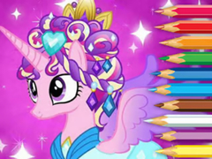 게임 Coloring Book: Pony Princess