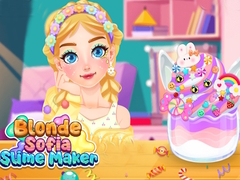 게임 Blonde Sofia Slime Maker