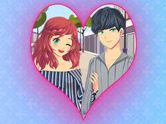 게임 Romantic Anime Couples Dress Up Game