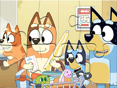게임 Jigsaw Puzzle: Bluey Shopping Day