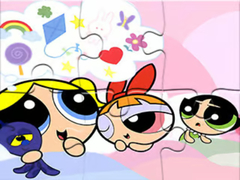 게임 Jigsaw Puzzle: Powerpuff Girls Sweet Dream