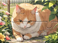 게임 Jigsaw Puzzle: Cat Garden