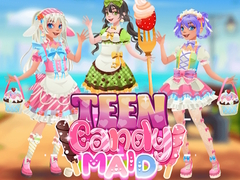 게임 Teen Candy Maid