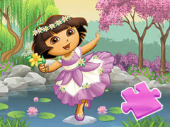 게임 Jigsaw Puzzle: Dora Lake Dance