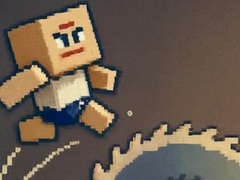 게임 Cubeman Saw Escape