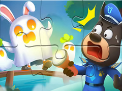 게임 Jigsaw Puzzle: Baby Panda Haunted Town