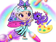 게임 Coloring Book: Shiny Princess
