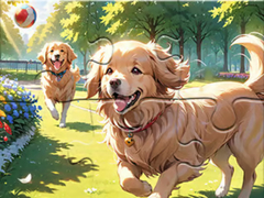 게임 Jigsaw Puzzle: Puppy Fun