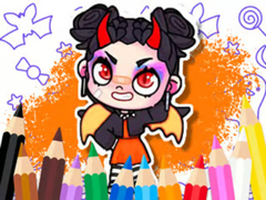 게임 Coloring Book: Avatar World Cute Devil