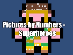 게임 Pictures by Numbers - Superheroes