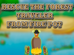 게임 Rescue the Forest Traveler from Fire Pot