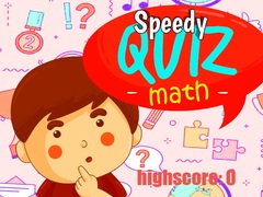 게임 Speedy Quiz Maths
