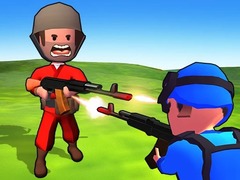 게임 Little Commander. Red vs Blue