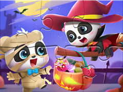 게임 Jigsaw Puzzle: Baby Panda Halloween