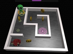 게임 3d Maze And Robot