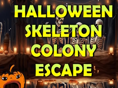 게임 Halloween Skeleton Colony Escape