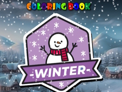 게임 Coloring book Winter 