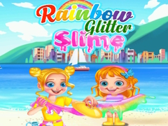 게임 Rainbow Glitter Slime
