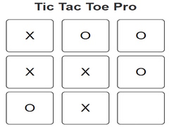 게임 Tic Tac Toe Pro