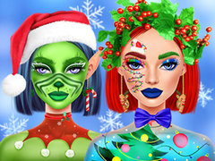 게임 Ellie Christmas Makeup