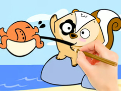 게임 Coloring Book: Fishing Surprise