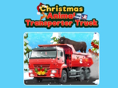 게임 Christmas Animal Transporter Truck