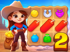 게임 Wild West Match 2: The Gold Rush