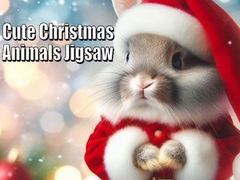 게임 Cute Christmas Animals Jigsaw