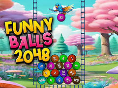 게임 Funny Balls 2048
