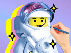 게임 Coloring Book: LEGO Astronaut