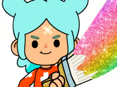 게임 Coloring Book: Toca Boca Rita