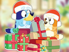 게임 Jigsaw Puzzle: Bluey Christmas Unboxing