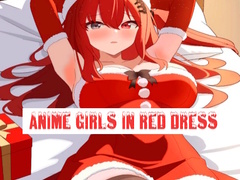 게임 Anime Girls In Red Dress Tile Puzzle