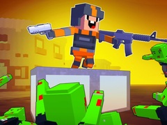 게임 Cubic Frontier: Zombie Robby